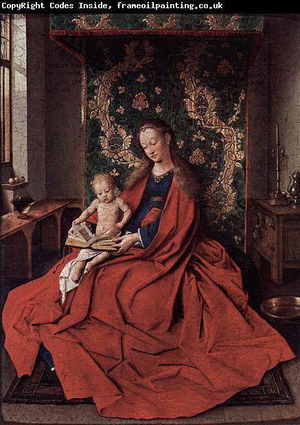 Jan Van Eyck Madonna mit dem lesenden Kinde