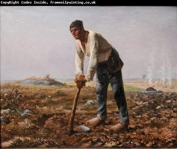 Jean Francois Millet The Man with the Hoe