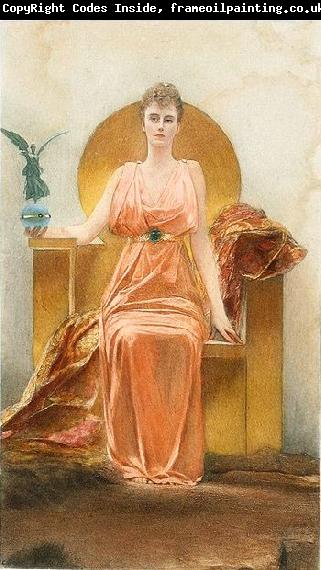 Jean-Joseph Benjamin-Constant Portrait of Madame Helene Vincent