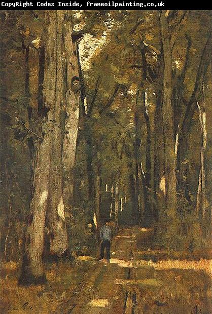 Laszlo Paal In the Forest of Fontainebleau
