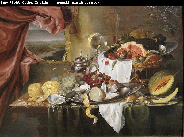 Laurens Craen Still Life with Imaginary View