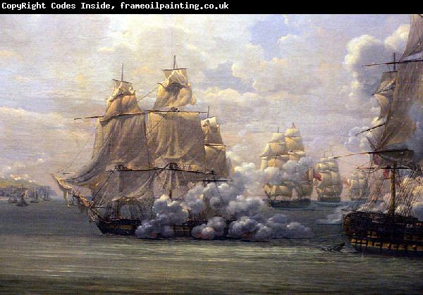 Louis-Philippe Crepin Fight of the Poursuivante against the British ship Hercules