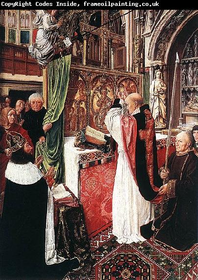 Master of Saint Giles The Mass of St Gilles