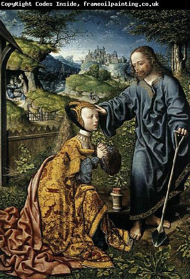 Oostsanen, Jacob Cornelisz van Christ Appearing to Mary Magdalen as a Gardener