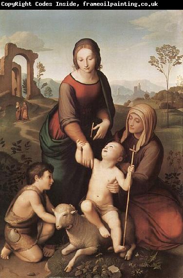 Overbeck, Johann Friedrich Maria und Elisabeth mit dem Jesus
