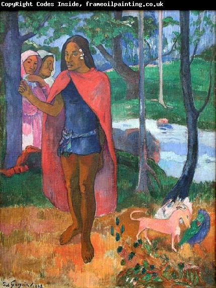 Paul Gauguin The Wizard of Hiva Oa