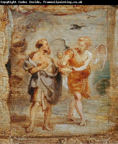Peter Paul Rubens Elijah and the Angel