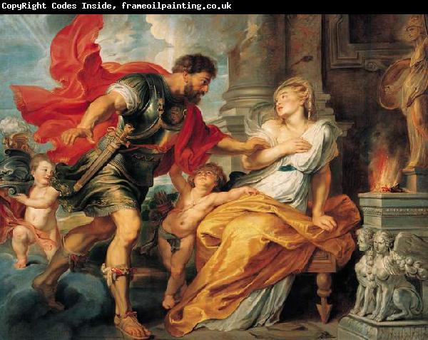Peter Paul Rubens Marte e Rea Silvia