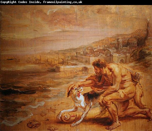 Peter Paul Rubens La decouverte de la pourpre