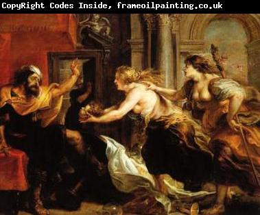 Peter Paul Rubens Tereus Confronted with the Head of his Son Itylus