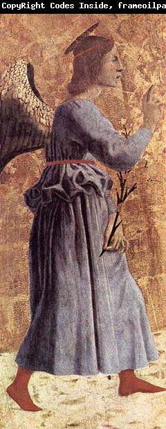 Piero della Francesca Polyptych of the Misericordia: Archangel Gabriel