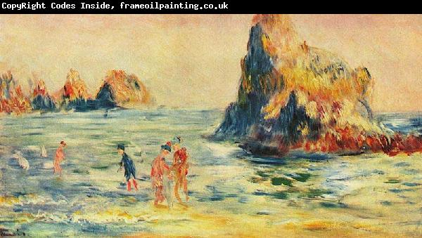 Pierre-Auguste Renoir Felsenklippen bei Guernsey