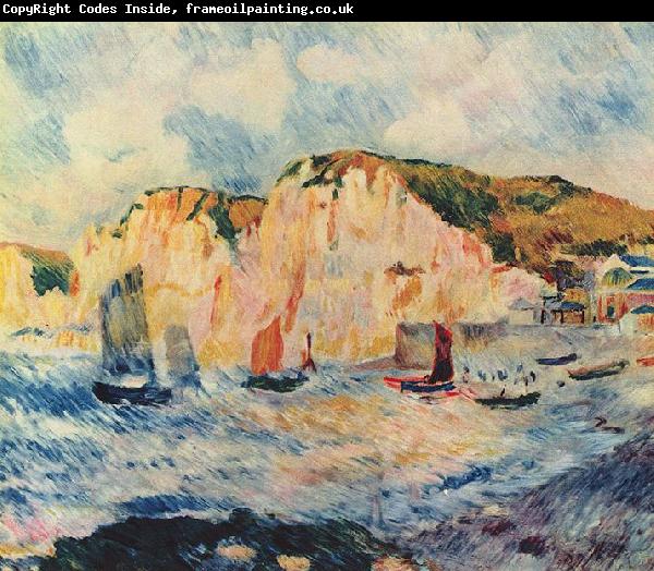 Pierre-Auguste Renoir Meer und Klippen