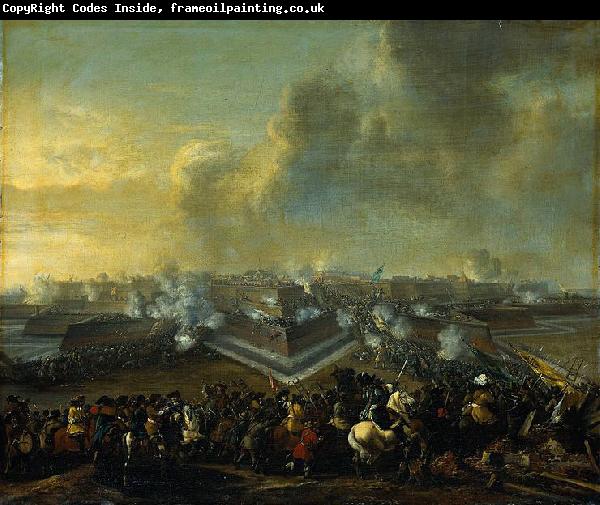 Pieter Wouwerman The storming of Coevoorden, 30 december 1672