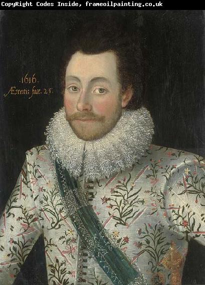 Robert Peake the Elder Portrait of Sir John Penruddock