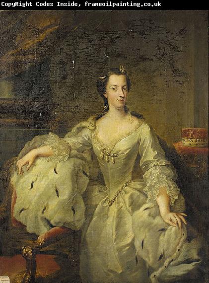 TISCHBEIN, Johann Heinrich Wilhelm Portrait of Mary of Great Britain