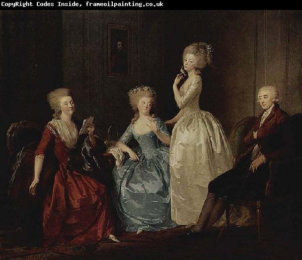 TISCHBEIN, Johann Heinrich Wilhelm Portrat der Grafin Saltykowa und ihrer Familie