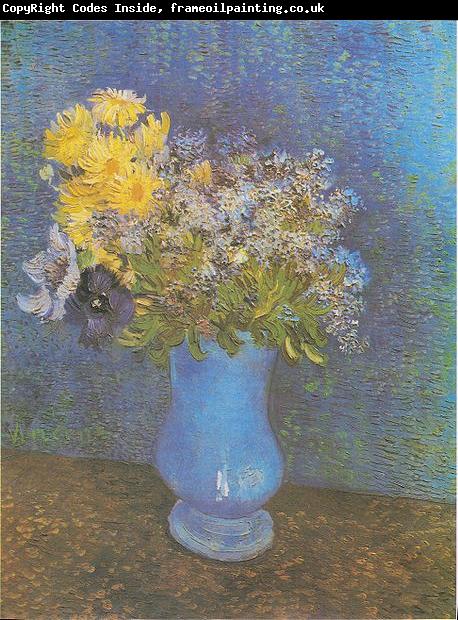 Vincent Van Gogh Vase of lilacs