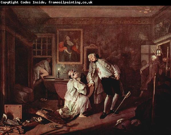 William Hogarth The murder of the count