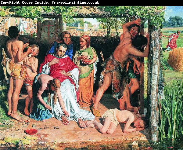 William Holman Hunt A Converted British Family Sheltering