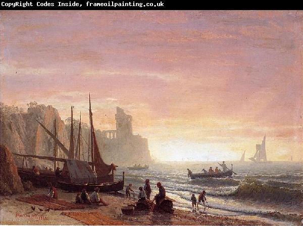 Albert Bierstadt The_Fishing_Fleet