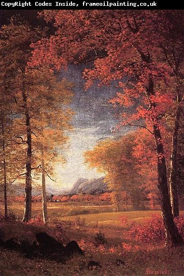 Albert Bierstadt Autumn in America, Oneida County, New York
