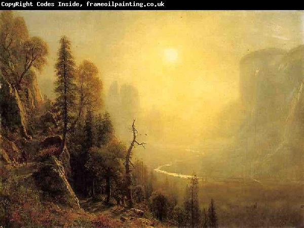 Albert Bierstadt Study_for_Yosemite_Valle