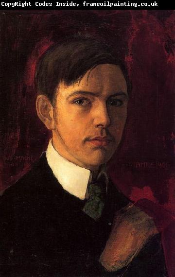 August Macke Self-portrait