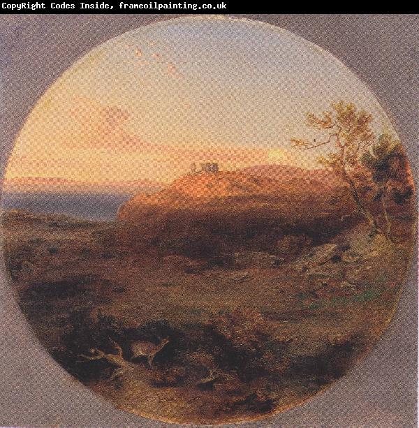 Carl Rottmann Landscape on the island of Aegina