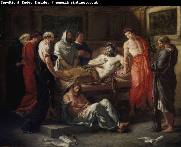Eugene Delacroix Last Words of the Emperor Marcus Aurelius