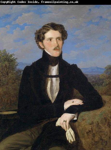 Ferdinand Georg Waldmuller Portrait of Edward Silberstein