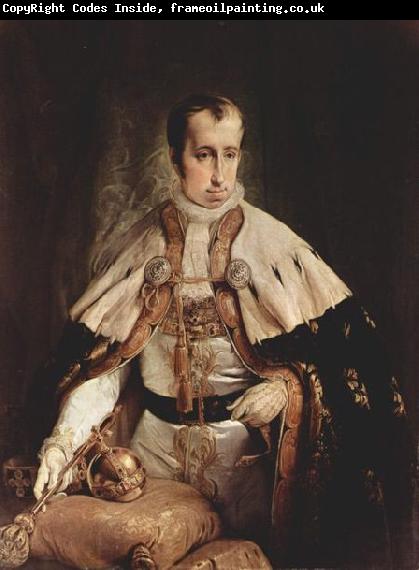 Francesco Hayez Portrat des Kaisers Ferdinand I. von osterreich.