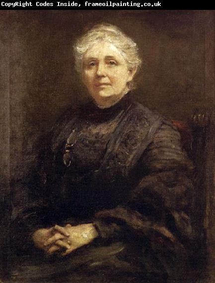 Frederic Yates Portrait of Anna Rice Cooke