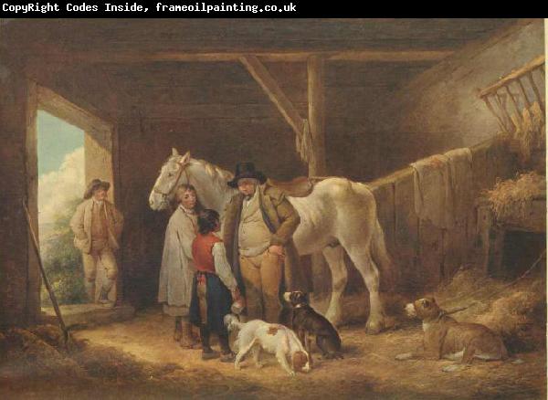 George Morland The Reckoning