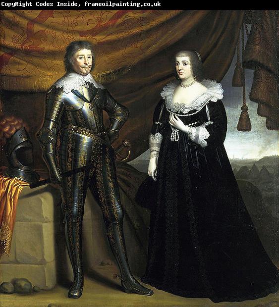Gerard van Honthorst Prince Frederik Hendrik and his wife Amalia van Solms