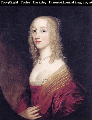 Gerard van Honthorst Portrait of Luise Hollandine, in fact Louise Maria, Pfalzgrafin bei Rhein
