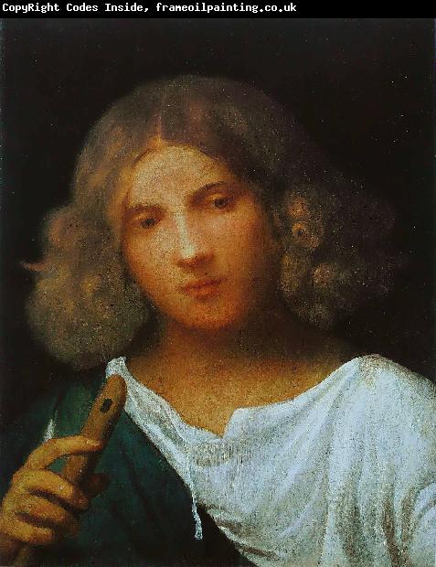 Giorgione Shepherd with a Flute