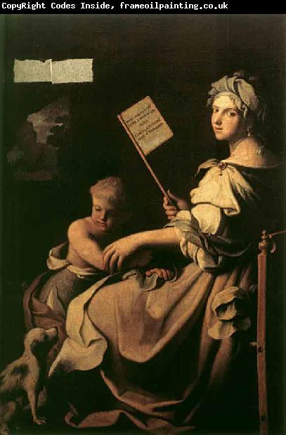 Giovanni Domenico Cerrini Allegory of Human Fragility