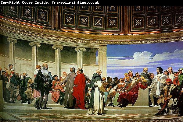Hippolyte Delaroche section 3 of the Hemicycle