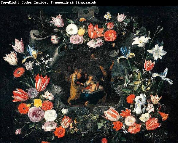 Jan Breughel Still Life of the Holy Kinship