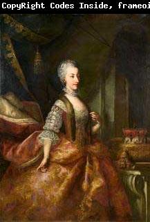 Johann Gottfried Auerbach Archduchess Maria Amalia of Austria