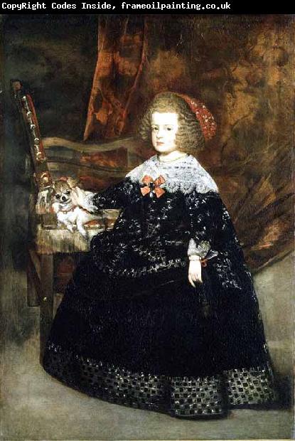 Juan Bautista del Mazo Portrait of Maria Theresa of Austria while an infant