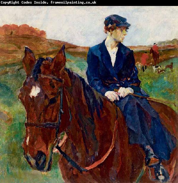 Koller, Rudolf Horsewoman