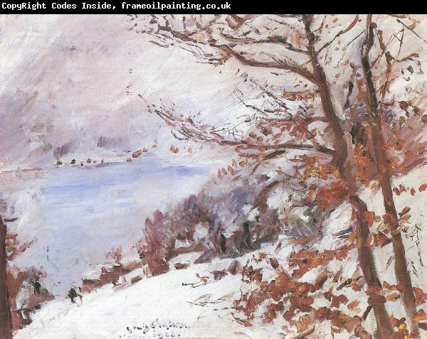 Lovis Corinth Walchensee im Winter