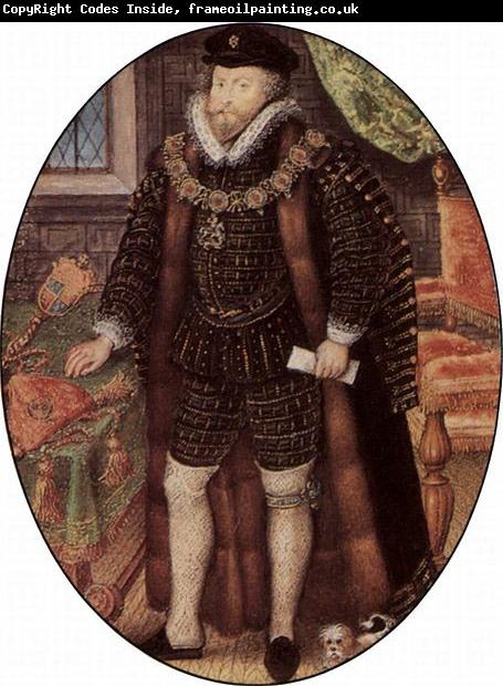 Nicholas Hilliard Portrat des Sir Christopher Hatton