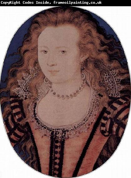 Nicholas Hilliard Elizabeth, Queen of Bohemia, daughter of James I