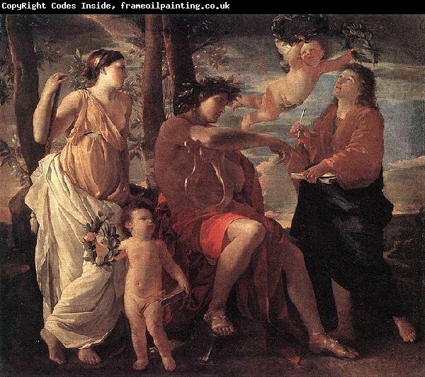 Nicolas Poussin The Inspiration of the Poet.