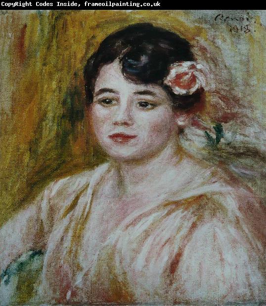 Pierre Auguste Renoir Portrait of Adele Besson