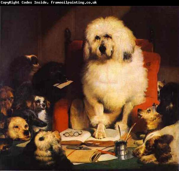 Sir edwin henry landseer,R.A. Laying Down The Law