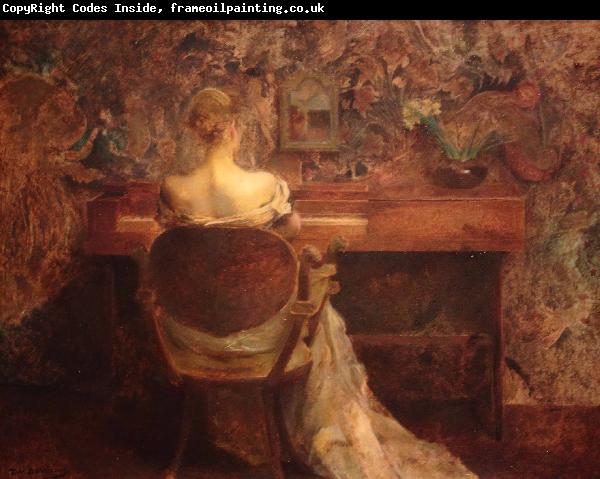Thomas Dewing The Spinet